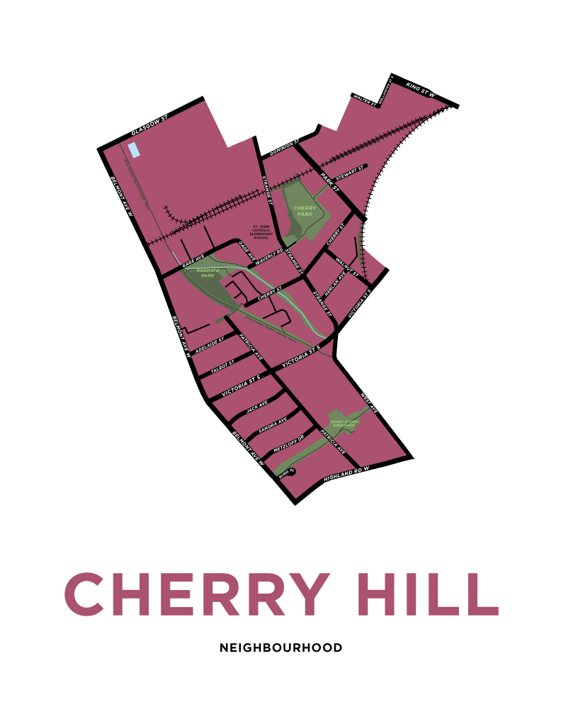 Stoney Creek Neighbourhoods Map – Jelly Brothers