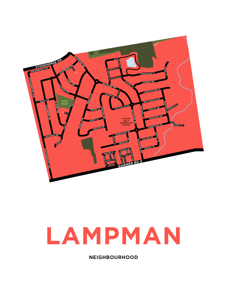 Lampman Map