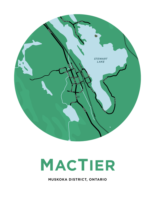 MacTier Map Print