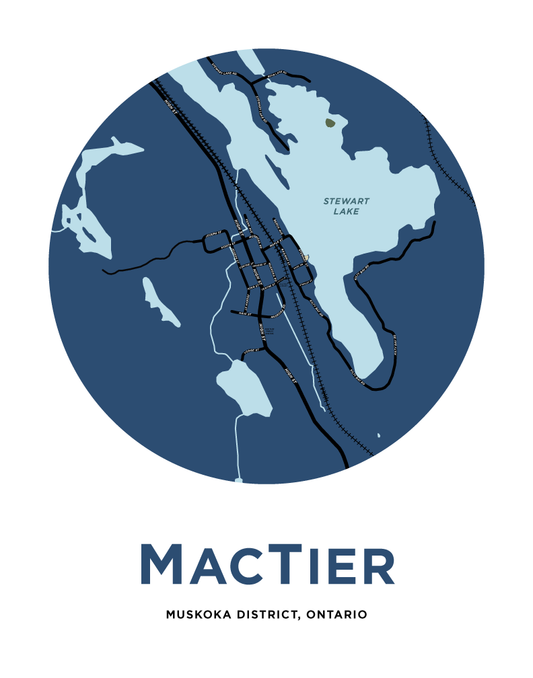 MacTier Map Print